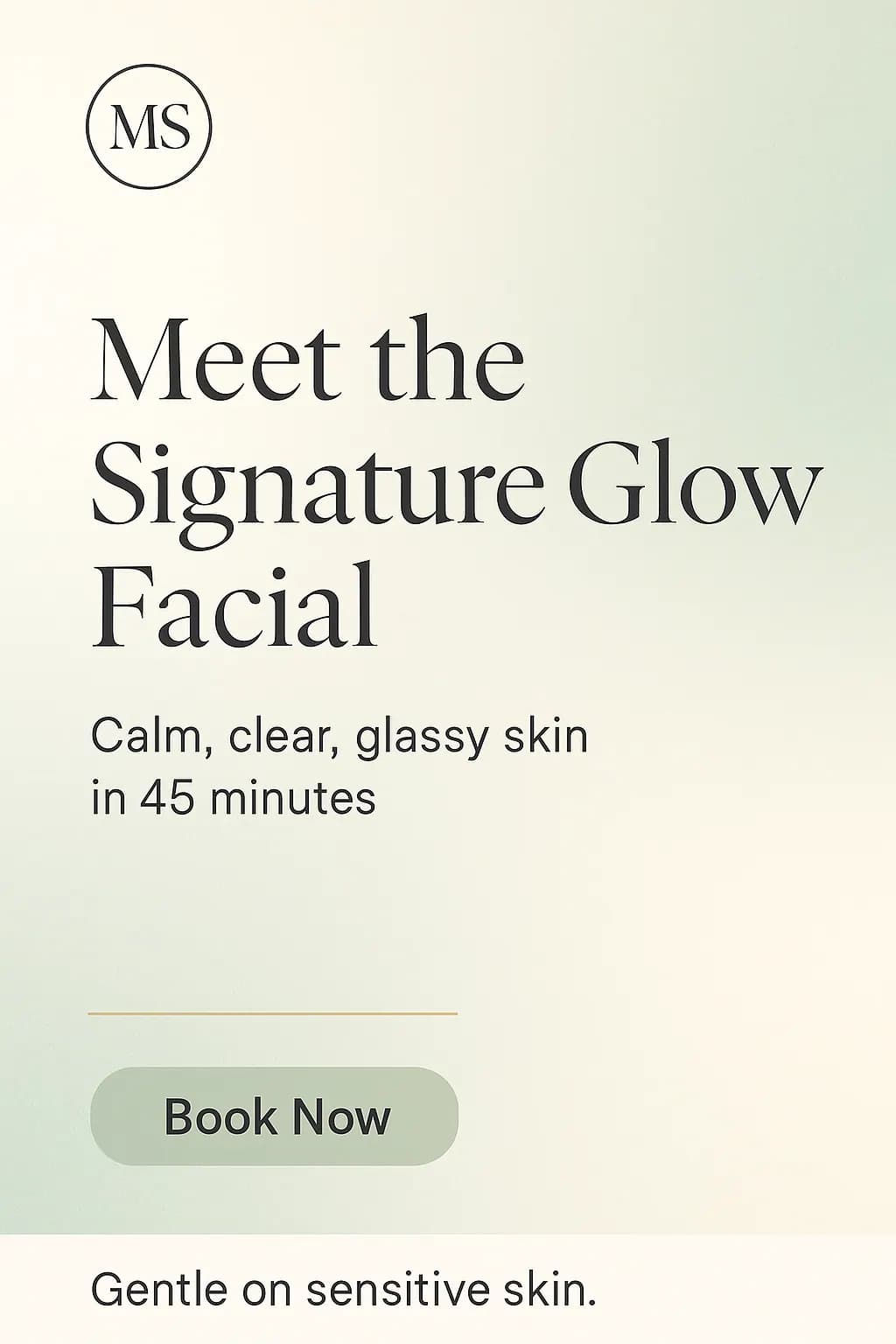 Automated AI voiceover script highlighting service benefits